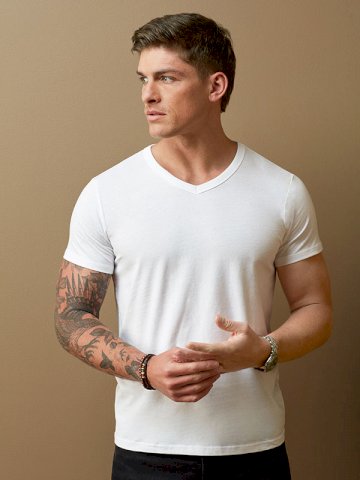 Majica, KR, BEN, V-neck, 160gr