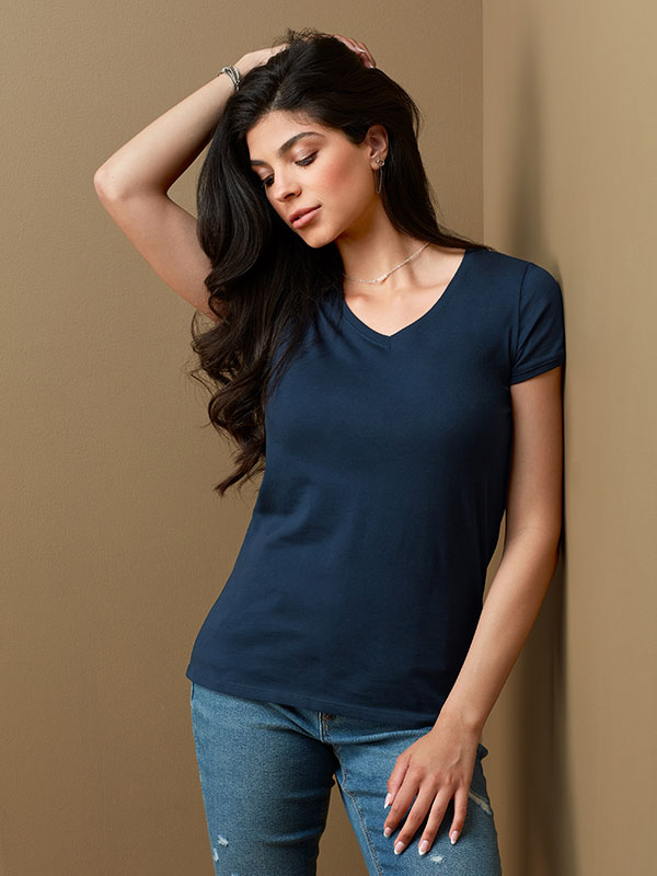 Majica, KR, Stedman Megan V-neck, women, 145gr 