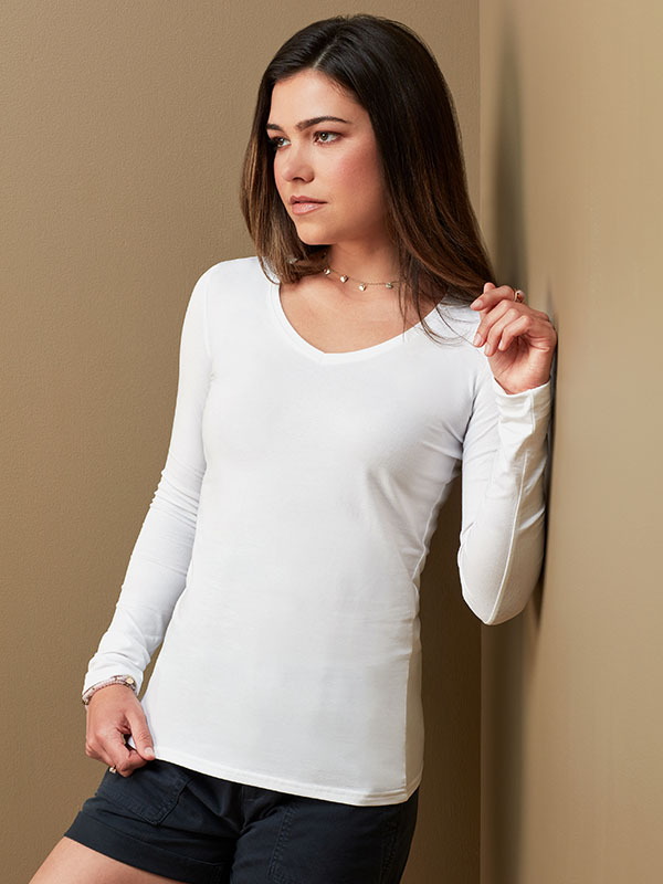 Majica, DR, V-Neck, CLAIRE, ženska, 170gr 