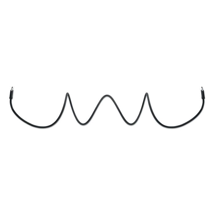 Kabel za punjenje, 60W brzo punjenje, magnetski, crni