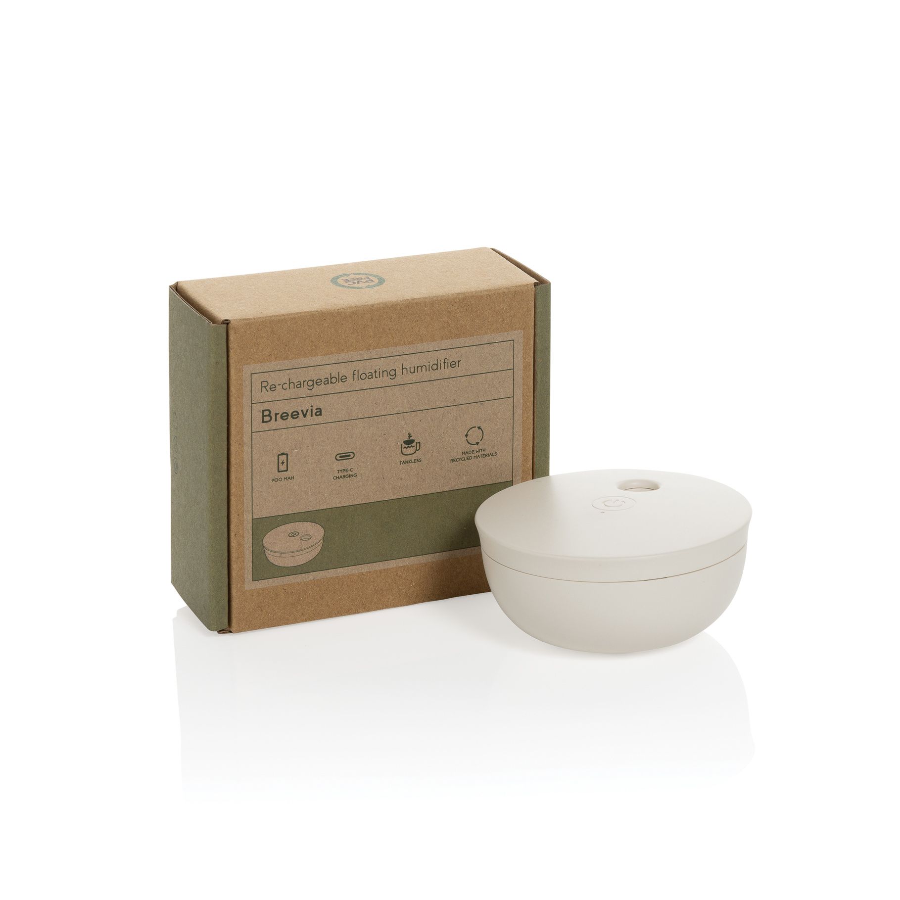 Ovlaživač zraka, plutajući, bež