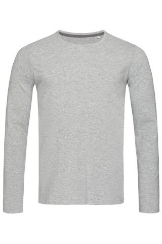 Majica, DR, CLIVE, muška, 170gr, grey heather, L