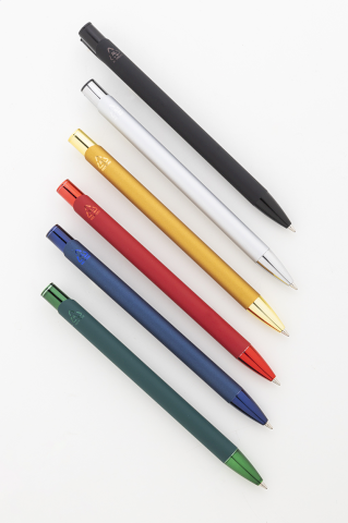 Kem. olovka, Anisa, rec. aluminij, gumirana, plava tinta