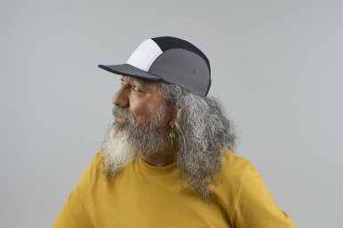 Kapa šilterica, DARWIN, 5 panela, reciklirana, ravni vizor, plastična kopča