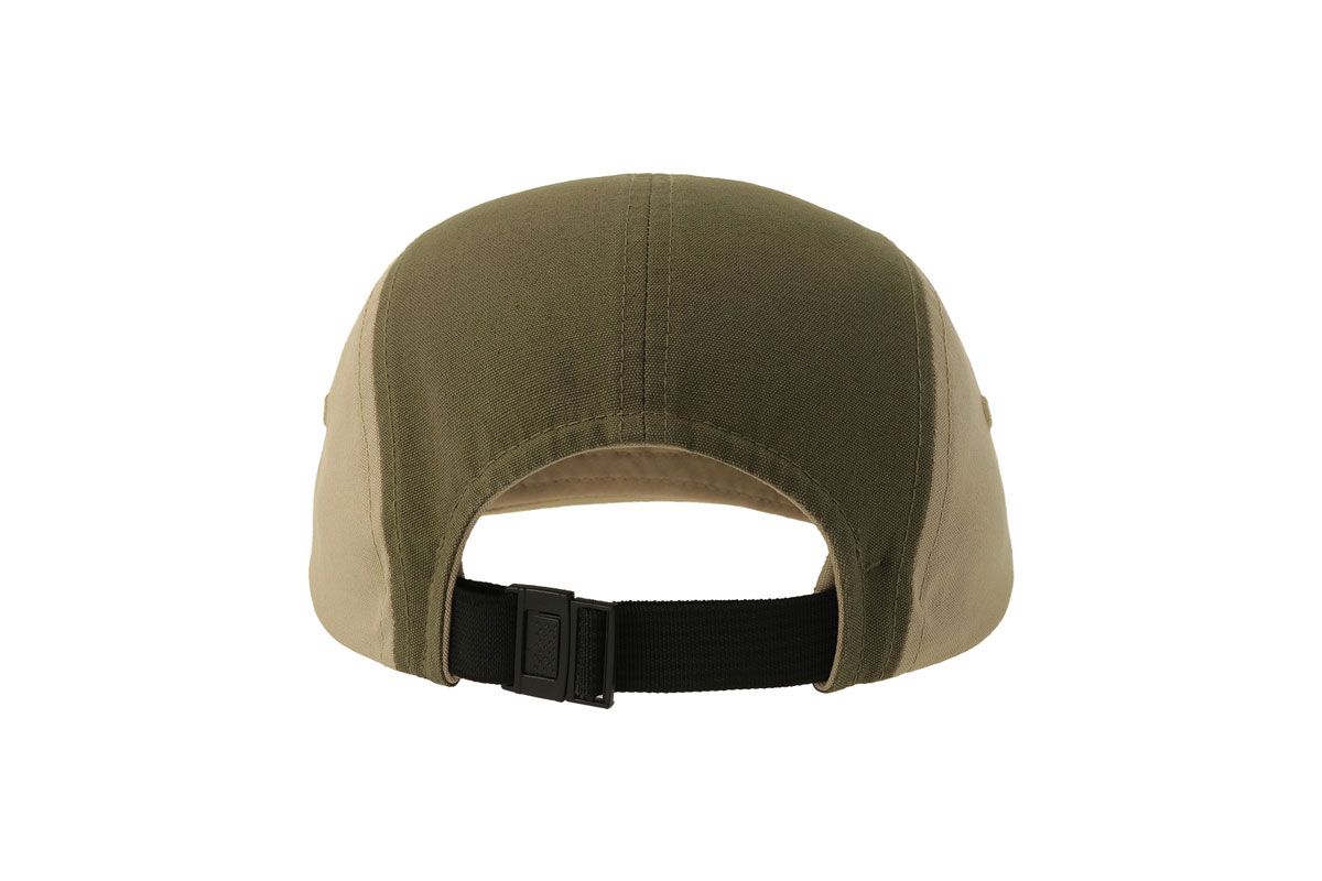 Kapa šilterica, DARWIN, 5 panela, reciklirana, ravni vizor, plastična kopča, bež