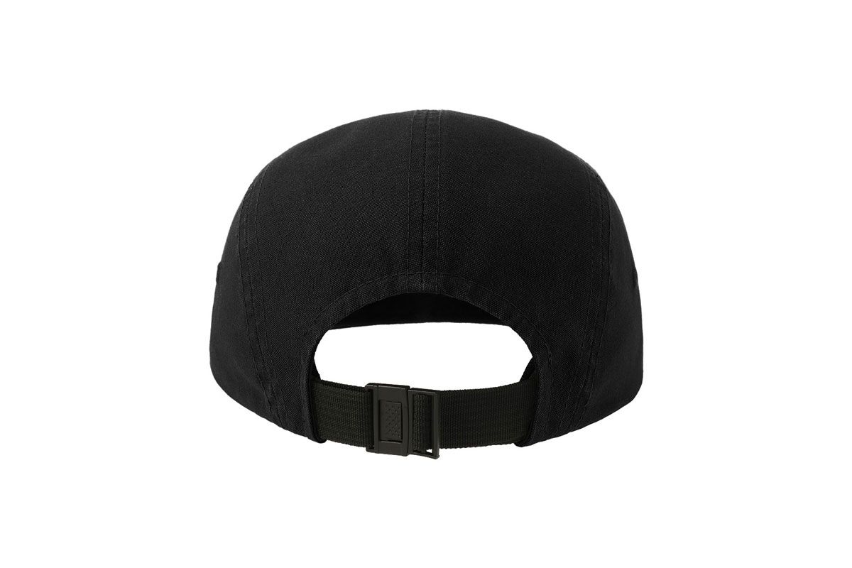 Kapa šilterica, DARWIN, 5 panela, reciklirana, ravni vizor, plastična kopča, crna