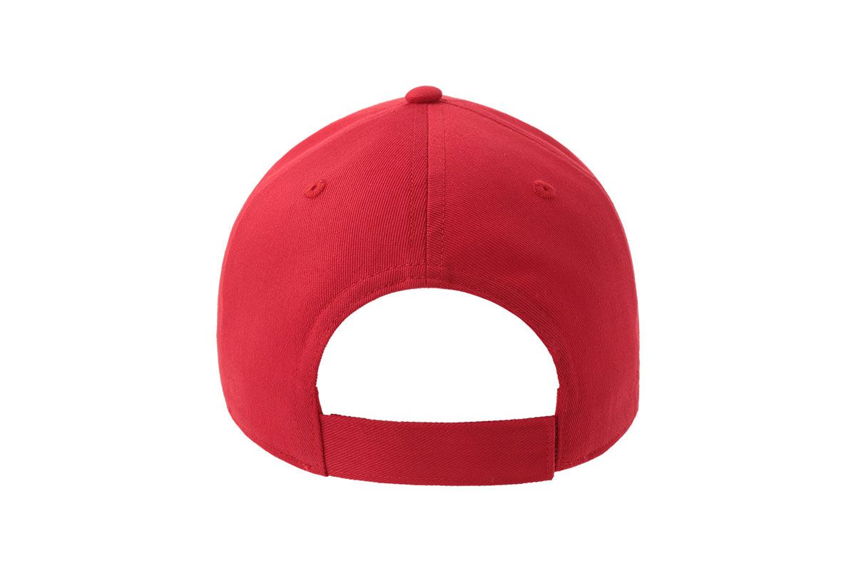 Kapa šilterica, EGON, 5 panela, reciklirana, na čičak, crvena