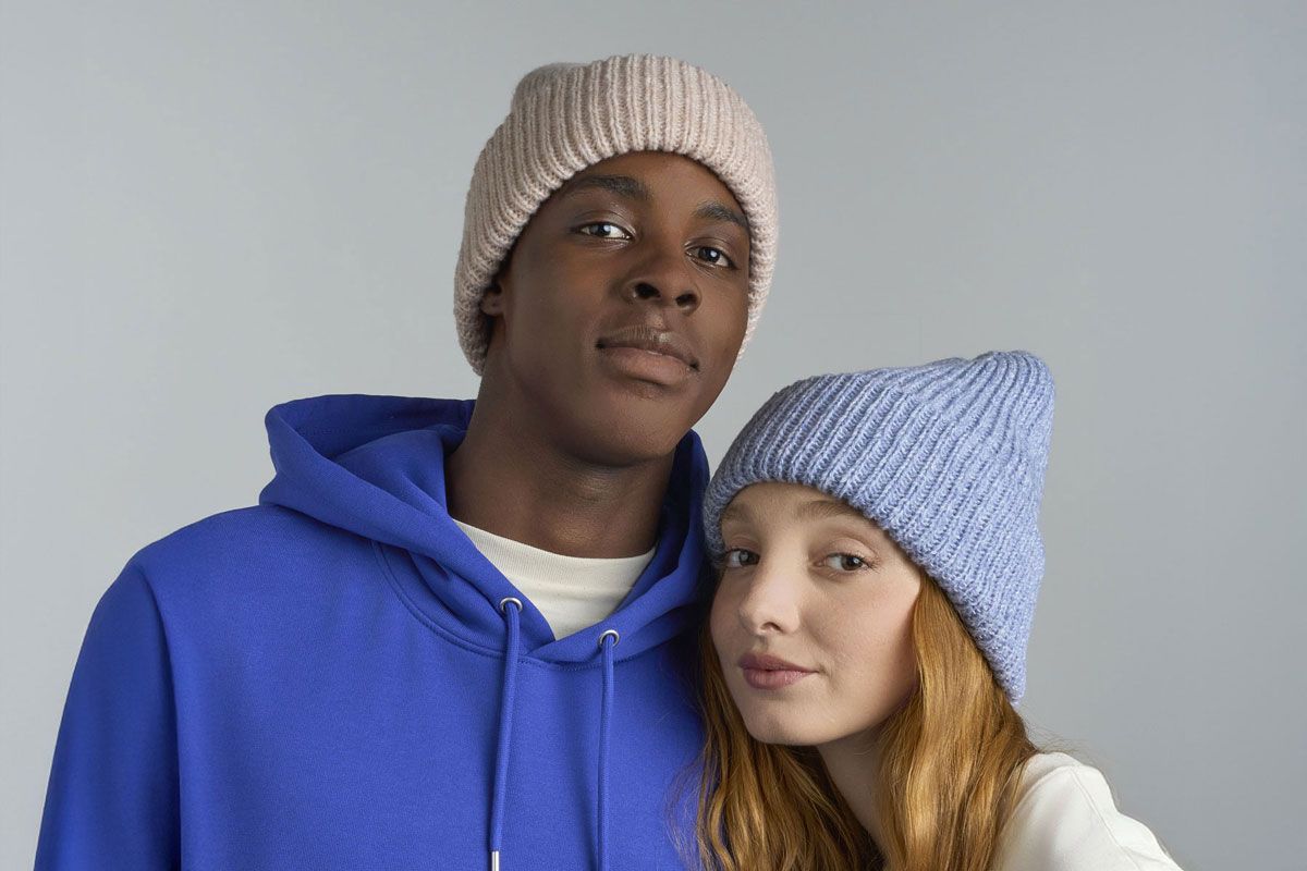 Kapa, GORELY, pletena sa debelom pređom, reciklirana