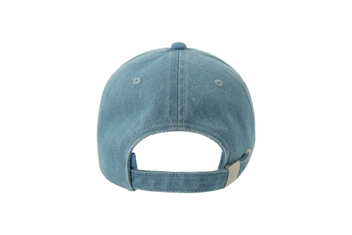 Kapa šilterica, IRAYA, 5 panela, sa kopčom, traper, svjetlo plava