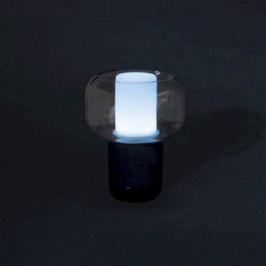 Lampa, LED, USB punjenje, sa zvučnikom 10W, crna