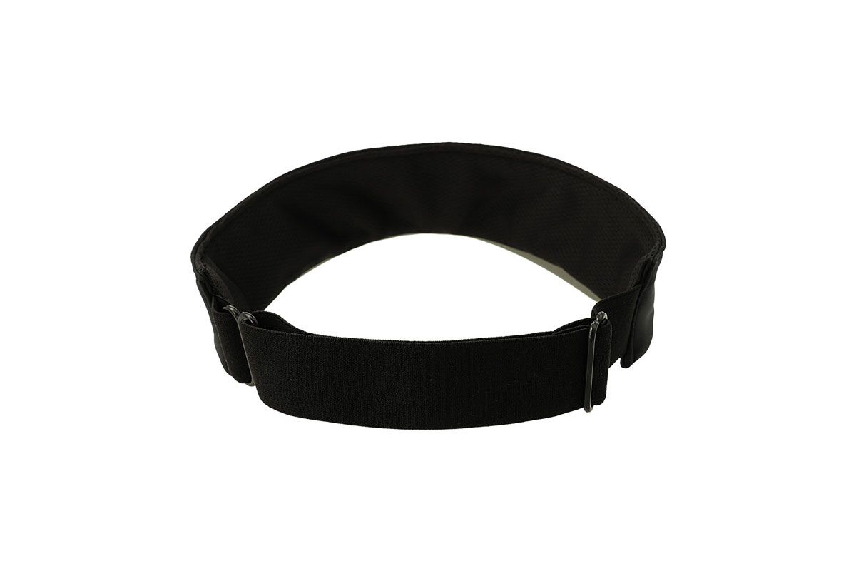 Vizor za glavu TEIDE, pamučni, crni