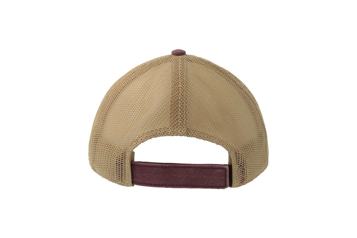 Kapa šilterica, TEON, 6 panela, reciklirana, sa mrežicom, burgundy-bež