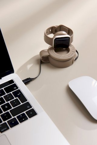 Punjač za mobitel i sat (Samsung i Apple), bežični, VINGA Baltimore 2-u-1, 5W