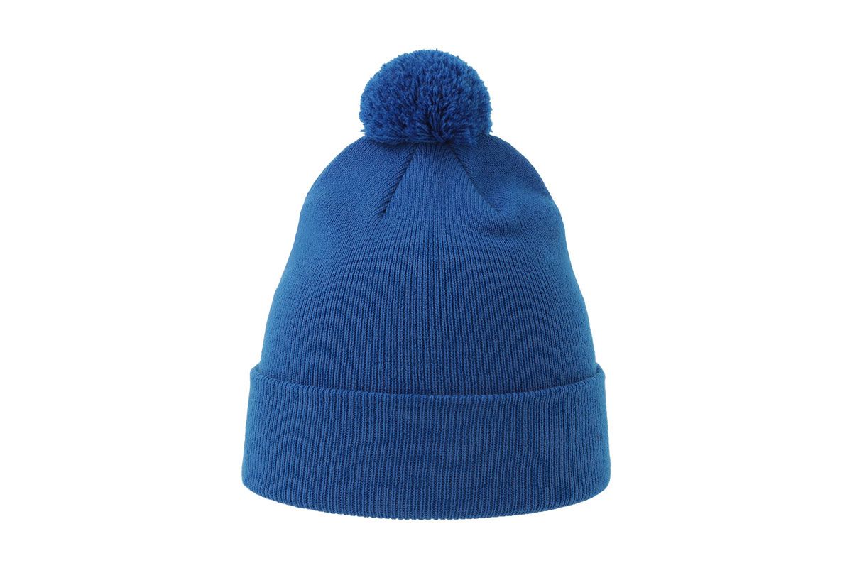 Kapa, Wind-S, dječja, pletena s coflekom, royal plava