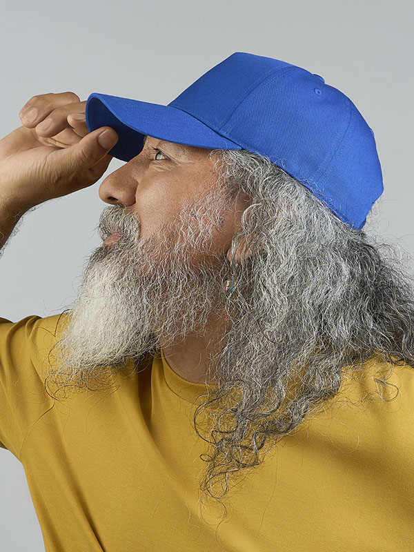 Kapa šilterica, EGON, 5 panela, reciklirana, na čičak