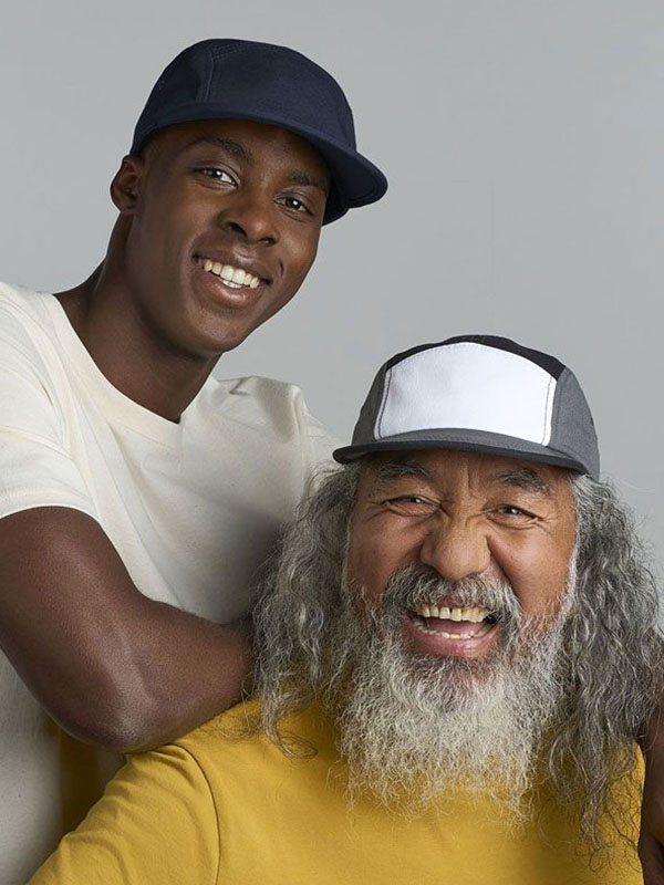 Kapa šilterica, DARWIN, 5 panela, reciklirana, ravni vizor, plastična kopča