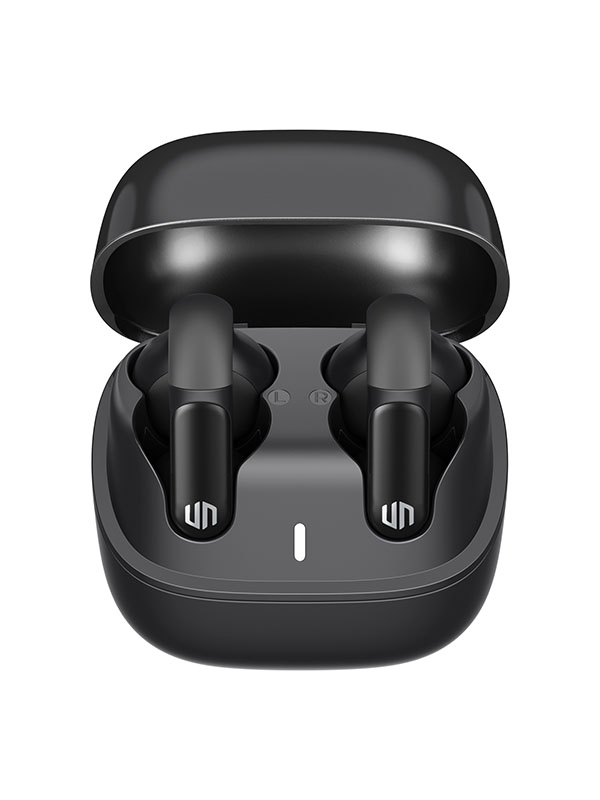 Slušalice, bežične, reciklirana plastika, crne