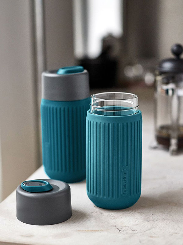 Šalica, putna šalica, borosilikatno staklo, 340ml