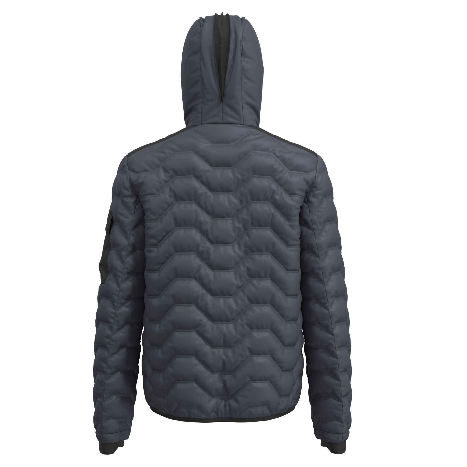 Jakna Cogne, muška, prošivena, s kapuljačom