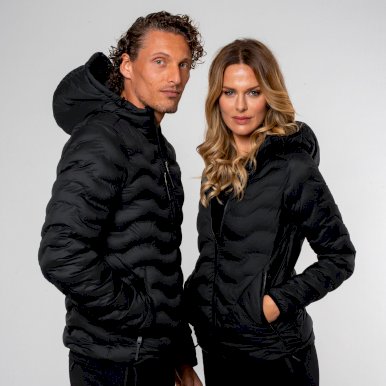 Jakna Cogne, muška, prošivena, s kapuljačom