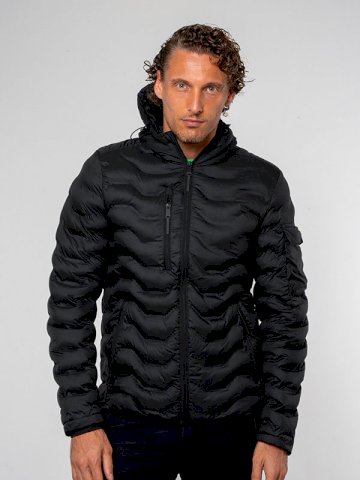 Jakna Cogne, muška, prošivena, s kapuljačom