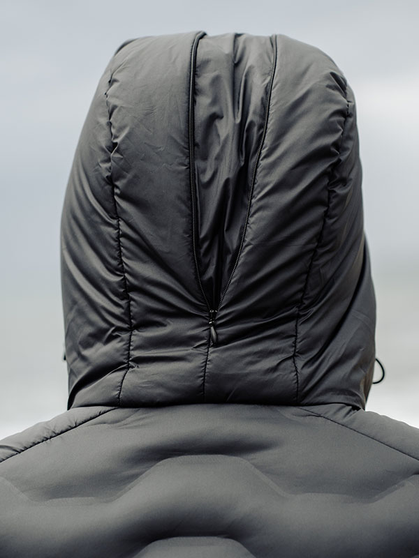 Jakna Cogne, muška, prošivena, s kapuljačom