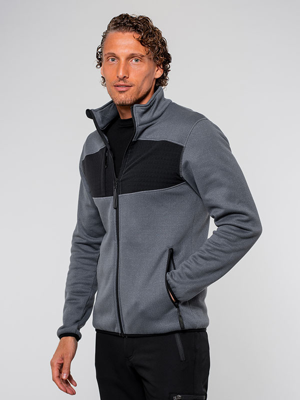 Pulover, muški, fleece, na cif, Gardena