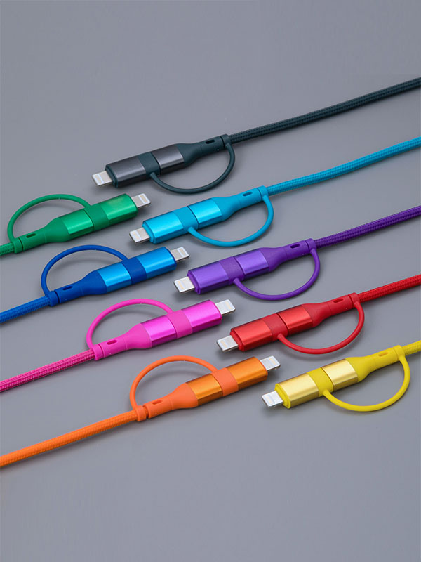 Kabel za punjenje i prijenos podataka, 4u1, 60W