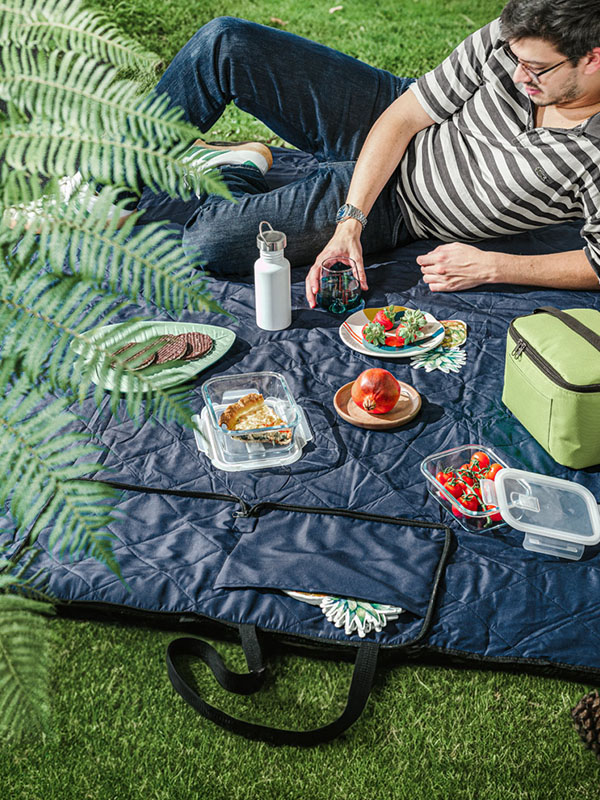 Deka za piknik, Grady, sklopiva, 145x180cm