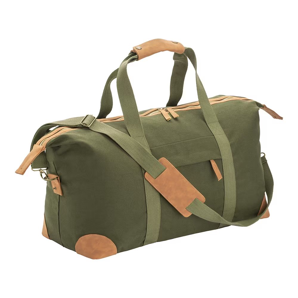 Torba putna Isola Duffle, metalne kopće, zelena