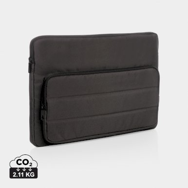 Torba za laptop, RPET, crna