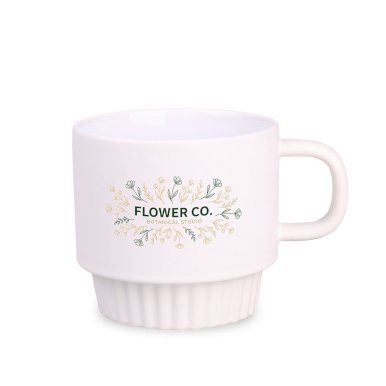Šalica Teddy, keramička, 300 ml, off white