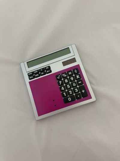 Kalkulator, Own design, peronaliziran po želji kupca, rozi,  POKLON UZ NARUDŽBU, NIJE NA PRODAJU!