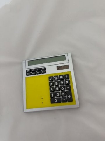 Kalkulator, Own design, peronaliziran po želji kupca, žuti, POKLON UZ NARUDŽBU, NIJE NA PRODAJU!