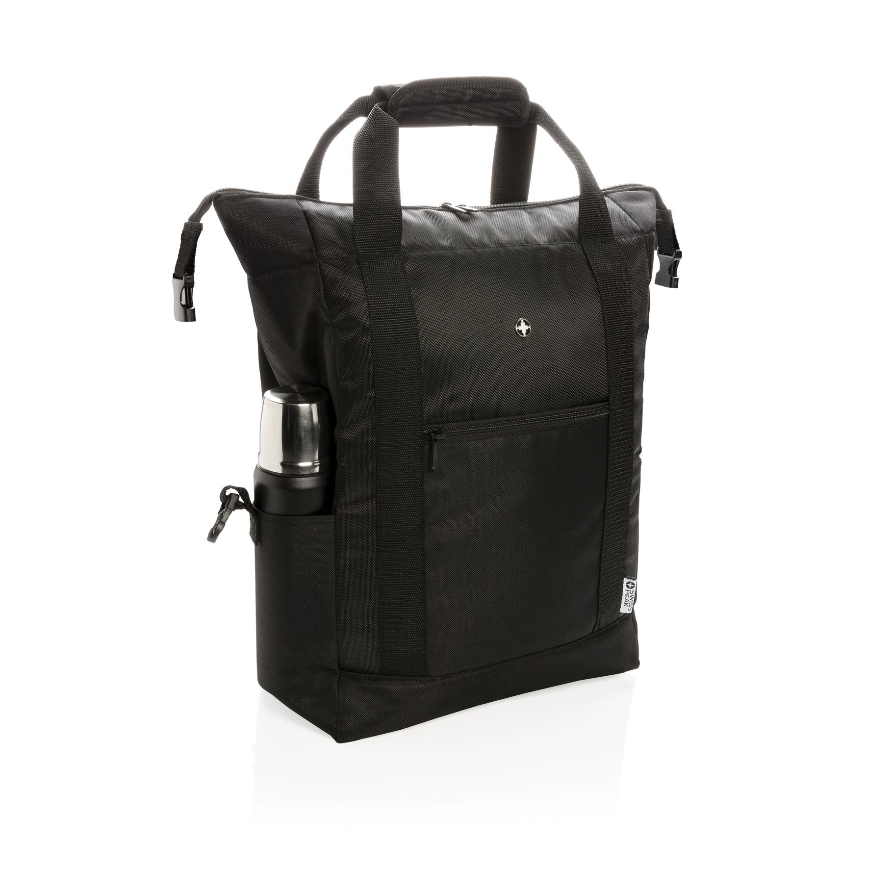 Swiss Peak XXL cooler ruksak s otvaračem boca  crni