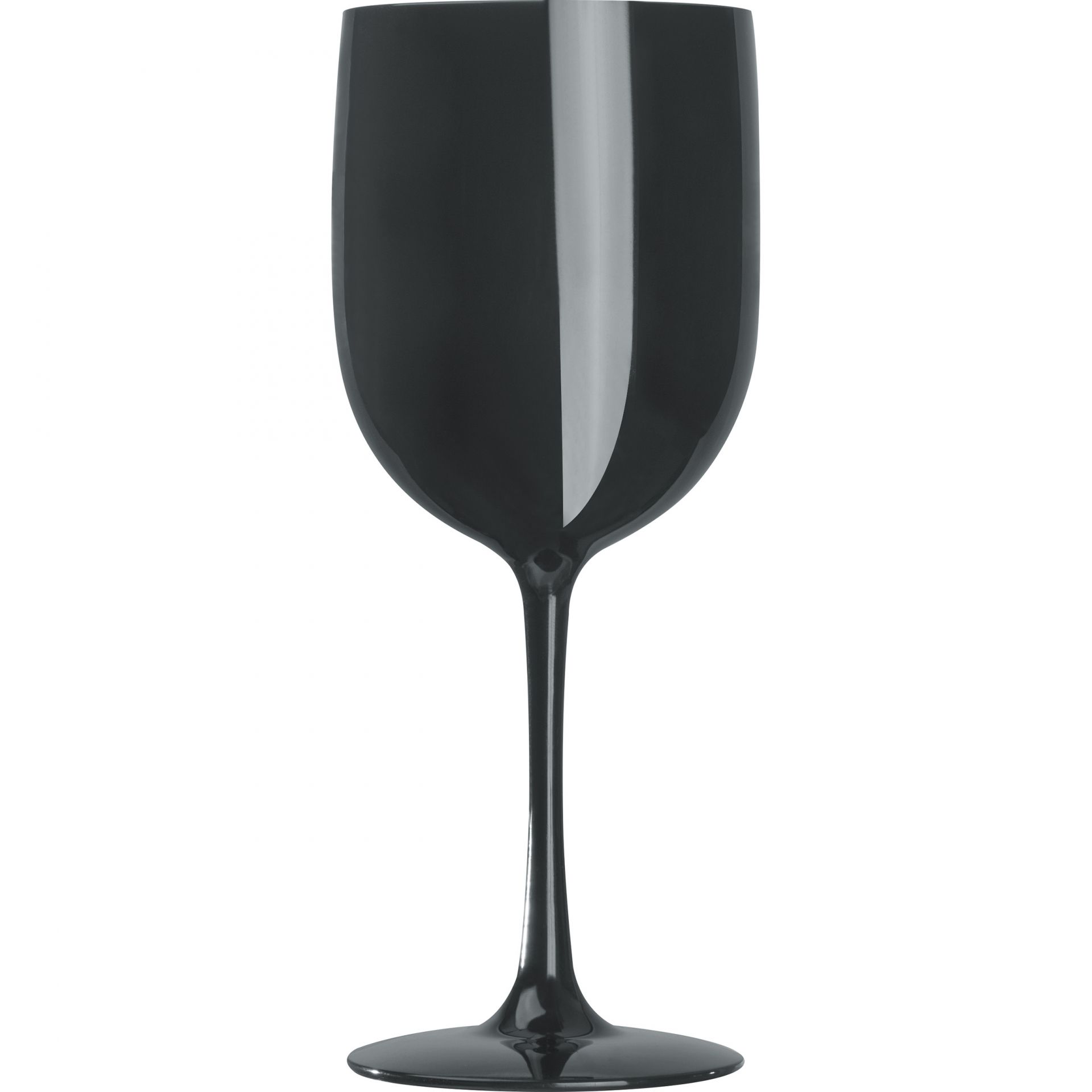 Čaša za piće, plastična, 450 ml, crna