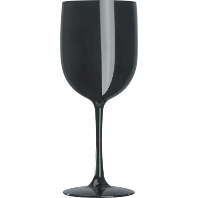 Čaša za piće, plastična, 450 ml, crna