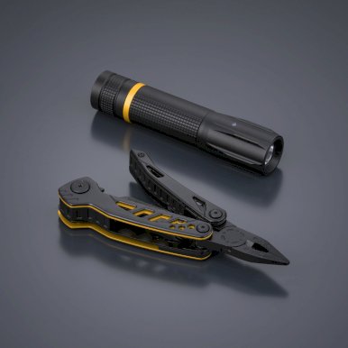 Optima Color Set, multitool i punjiva svjetiljka