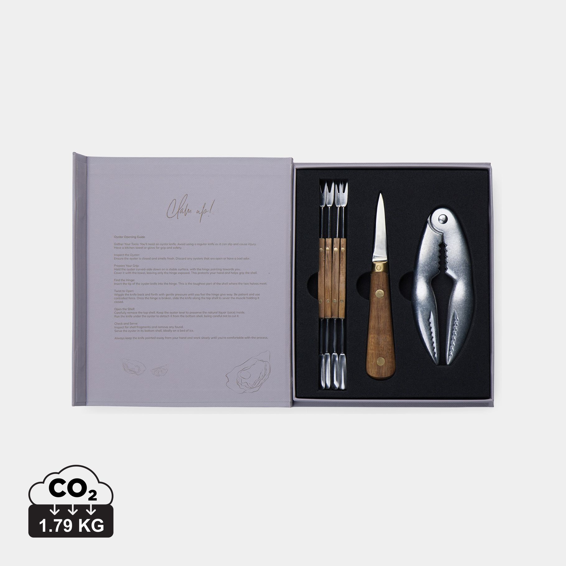 VINGA Story of seafood set, sivi
